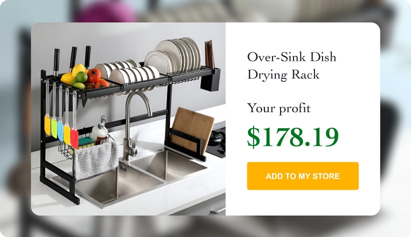 Over-Sink Dish Drying Rack
