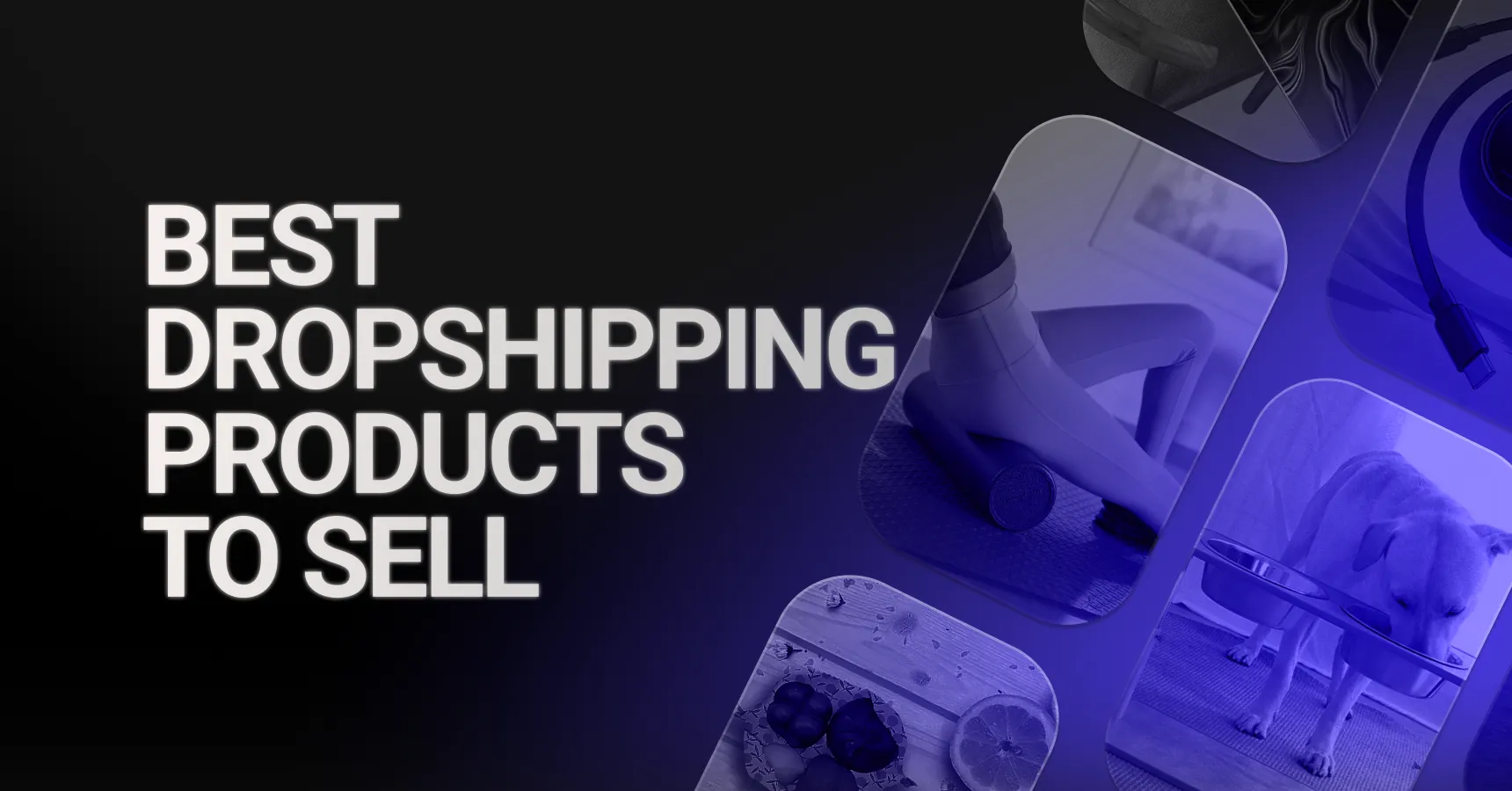 Main and featured image for an article on dropshipping products