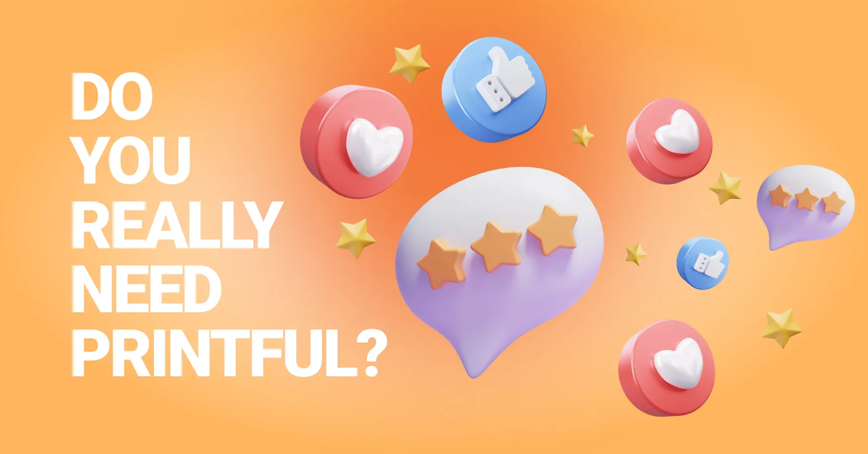 Main and featured image for a Printful review