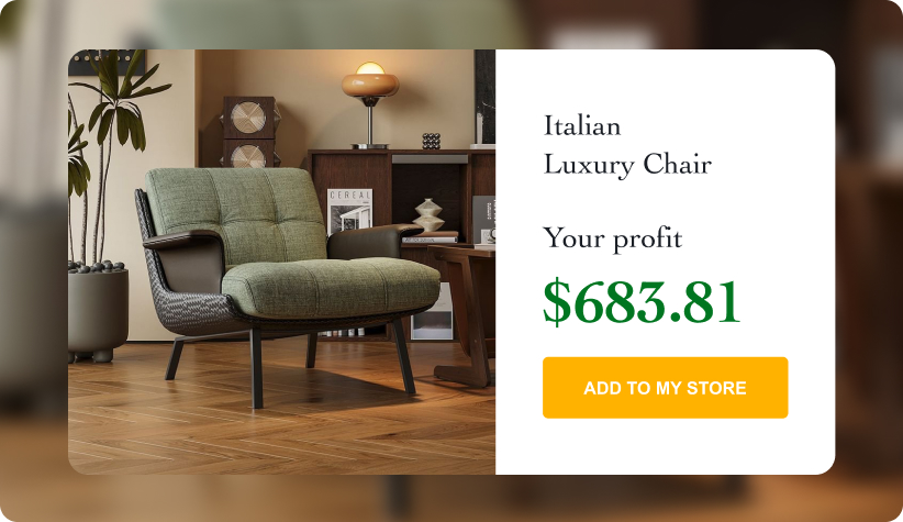 Italian Luxury Chair