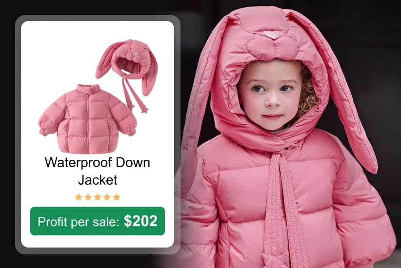 6. Waterproof Down Jacket