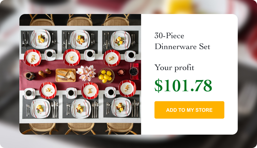 30-Piece Dinnerware Set