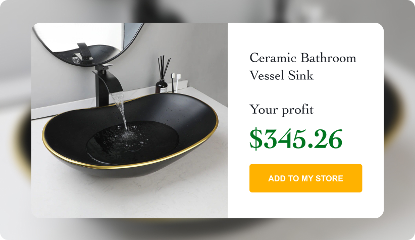Ceramic Bathroom Vessel Sink