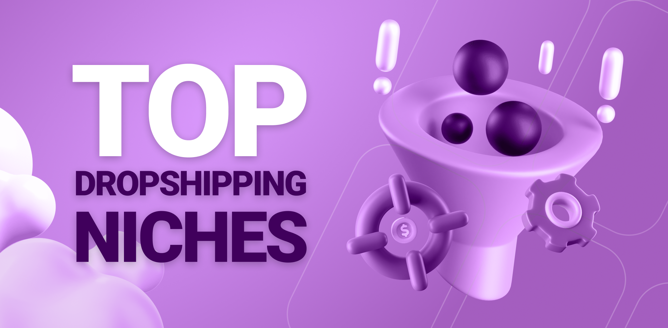 Featured image for the article about top dropshipping niches.