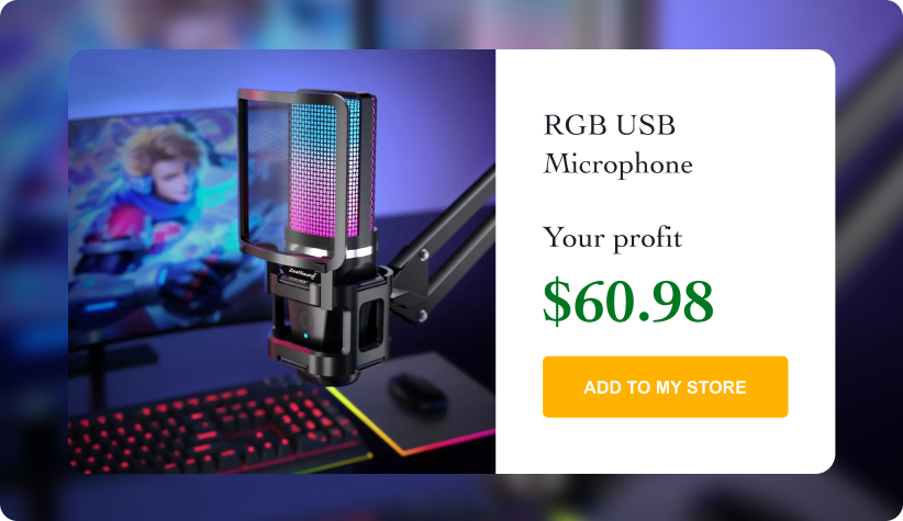 RGB USB Microphone