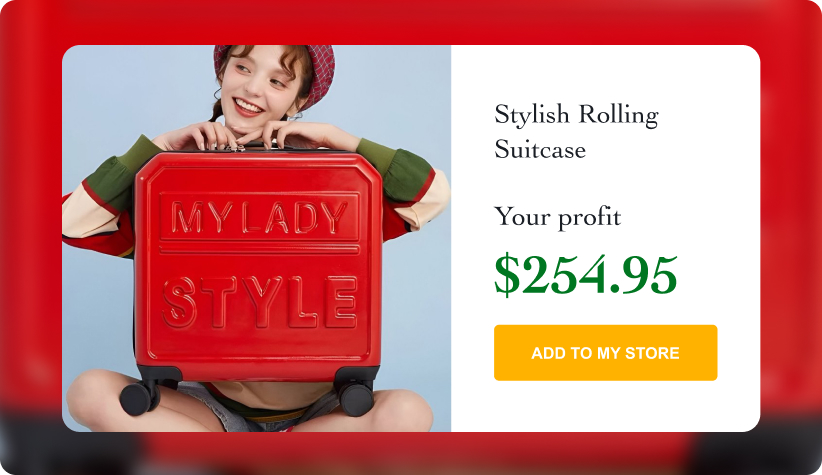 Stylish Rolling Suitcase