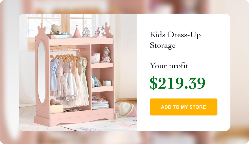 Kids Dress-Up Storage