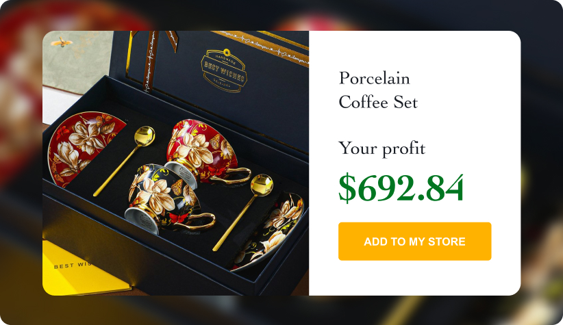 Porcelain Coffee Set