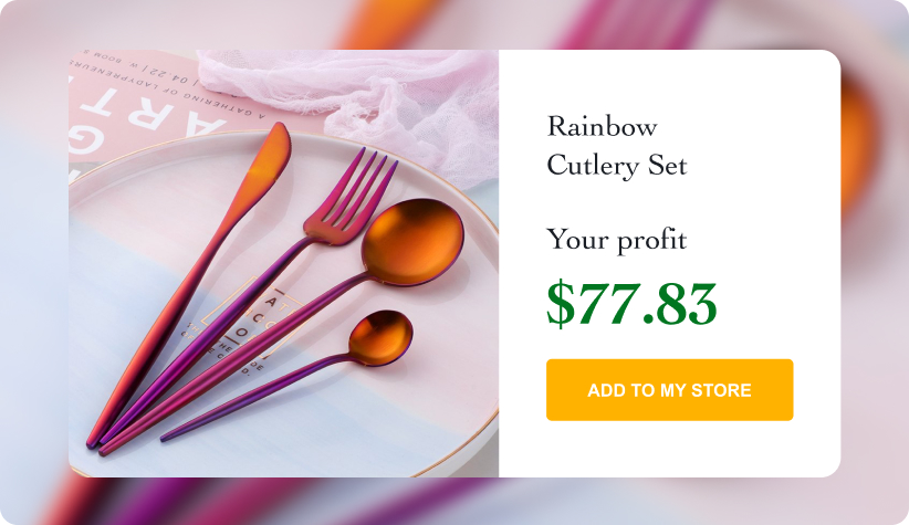 Rainbow Cutlery Set