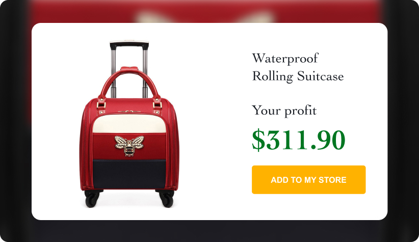 Waterproof Rolling Suitcase