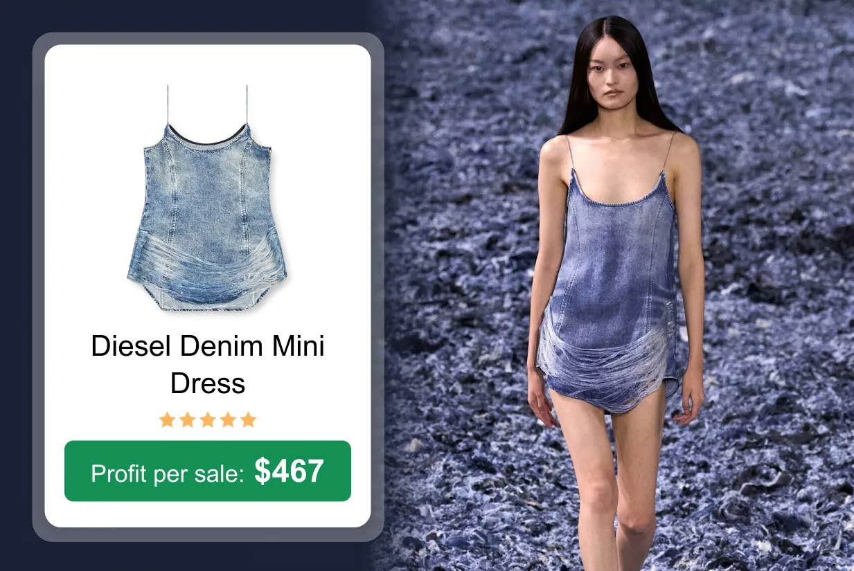Diesel Denim Mini Dress