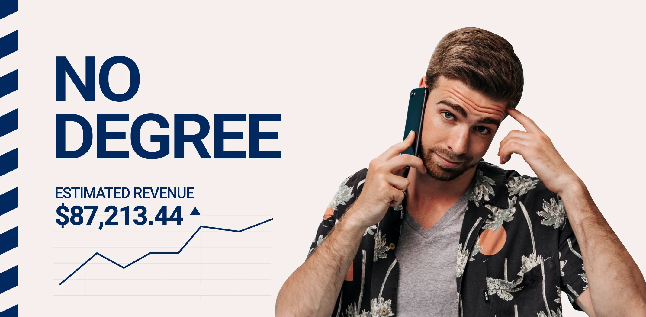 Main and featured image for an article on high paying jobs with no degree required