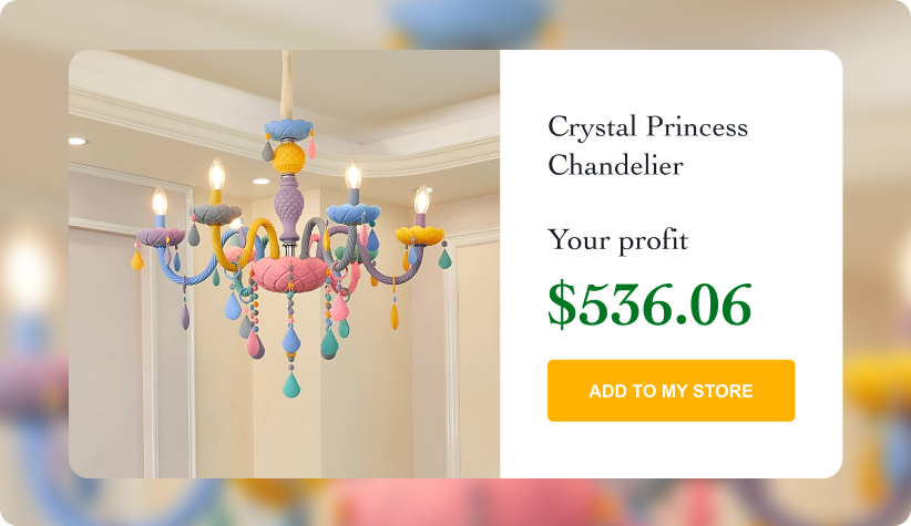 Crystal Princess Chandelier