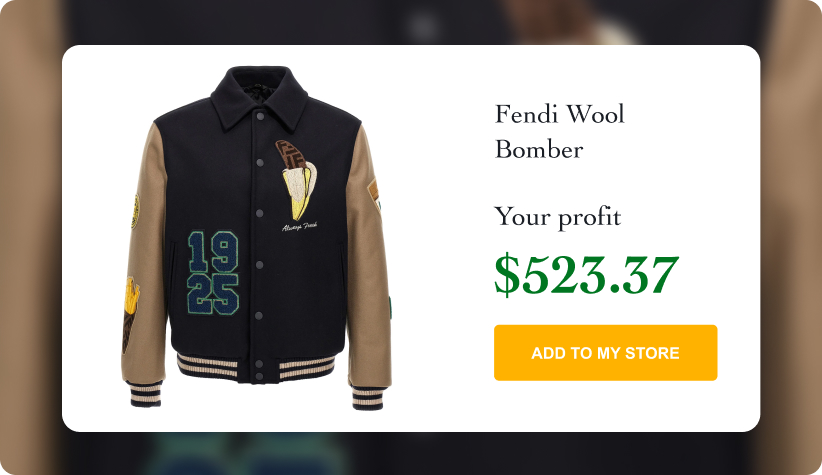 Fendi Wool Bomber